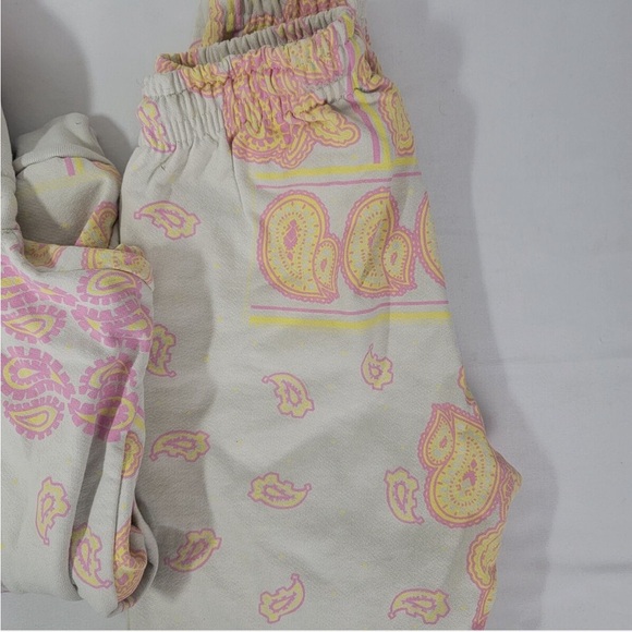 Bananas Monkey BONE PAISLEY Size SMALL S BNWT Hoodie + Sweatpants Lot of 2 - Picture 3 of 16